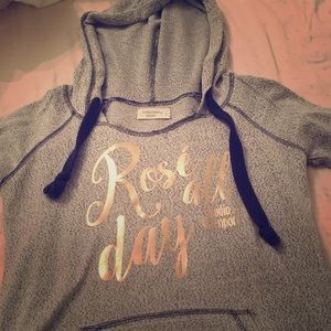 Rose all day sweatshirt, worn once